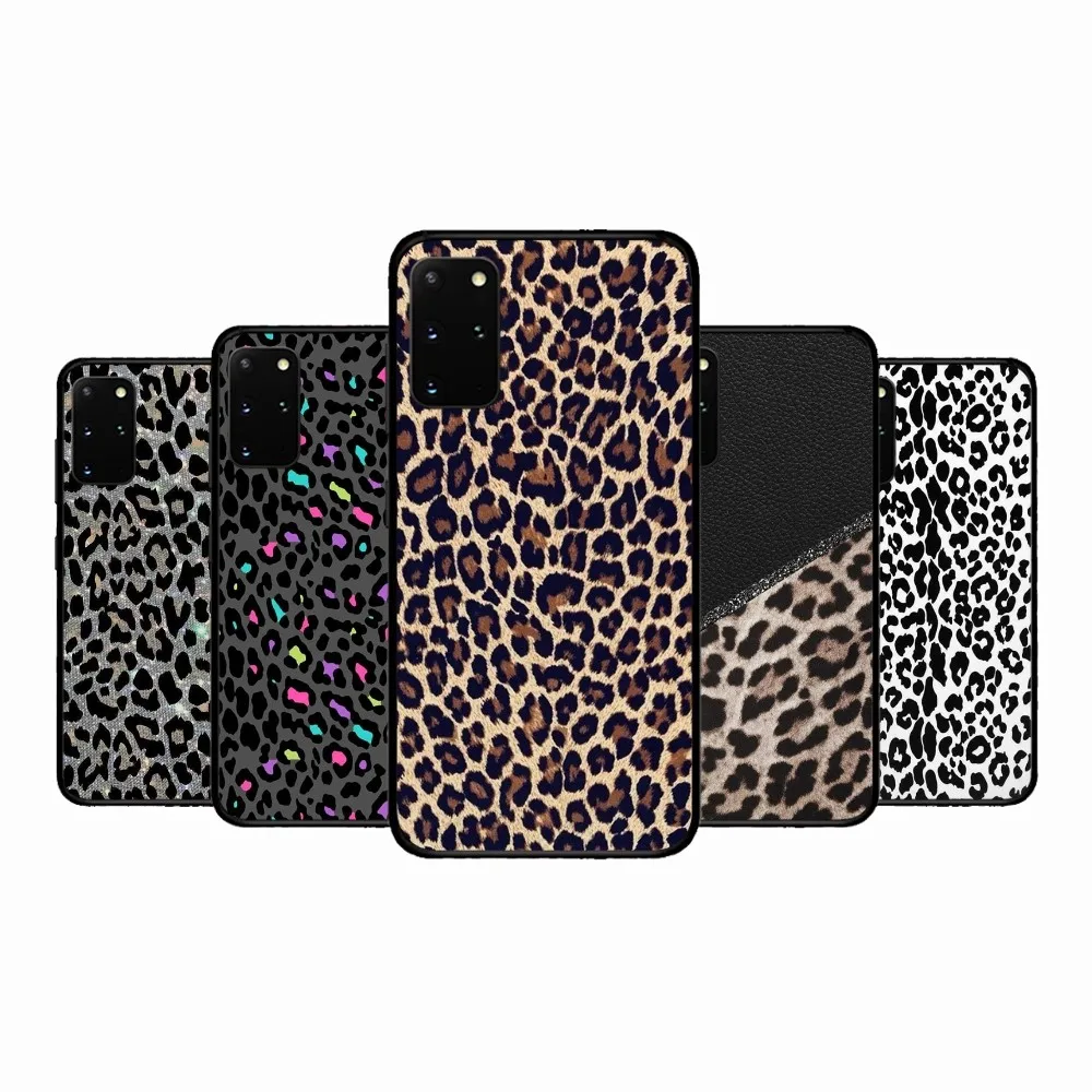 Mode Tiger Leopard Print Handy hülle für Samsung s 9 10 20 21 22 23 30 23 24 plus Lite Ultra Fe S10Lite Fundas