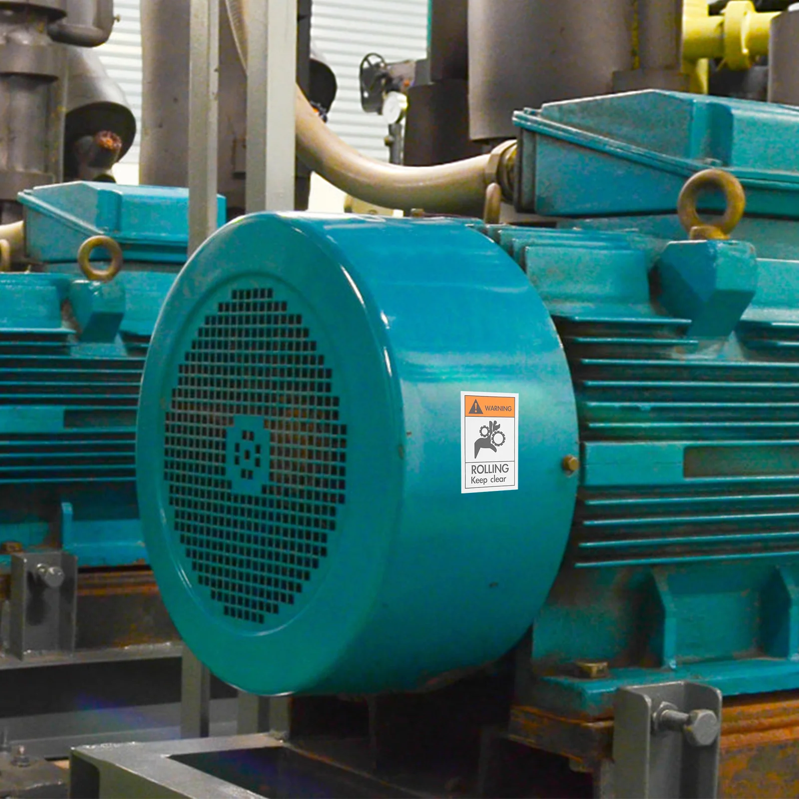 Autocollant d'avertissement de sécurité, panneau de sécurité Durable pour usine industrielle, entrepôt, mains, étiquette adhésive d'avertissement