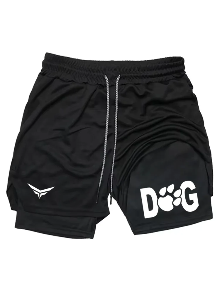

Men's Anime Hunter x Hunter Gym Shorts Bilayer 2-in-1 Breathable Quick-drying Absorb Sweat Sports Short Gym Jogging Pants df0435