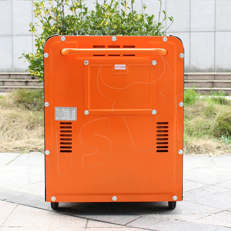 10   Engine Generator Portable Electric 186Fa 5Kw Key Start  Generator