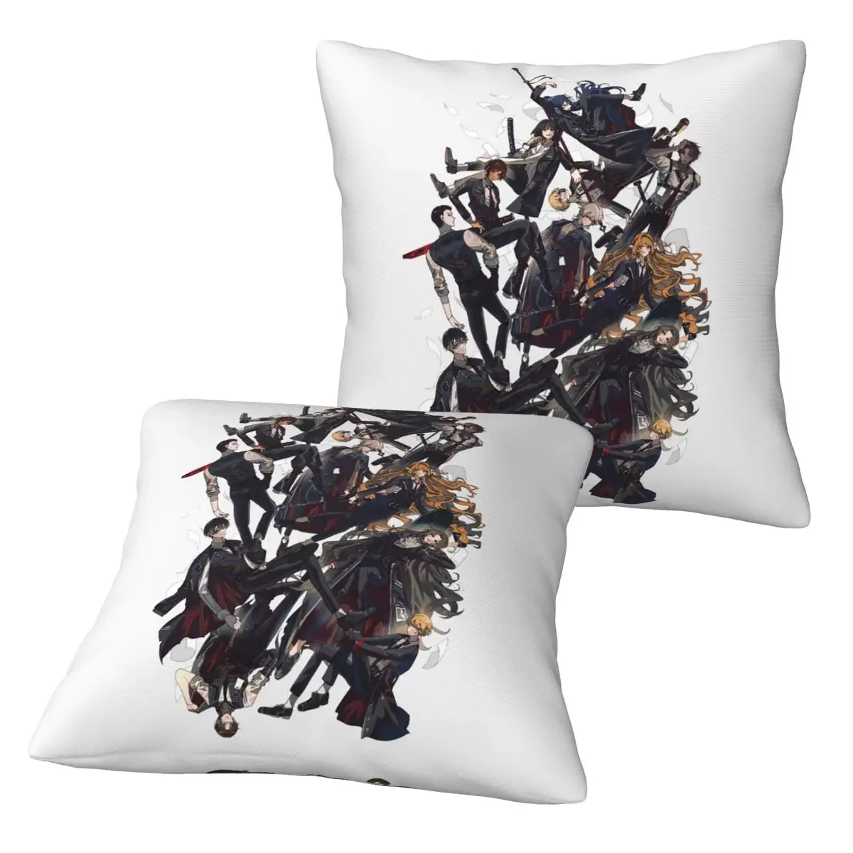 

Limbus Company, 2 шт., квадратные наволочки, декоративные чехлы для подушек, комфортные декоративные подушки для дома и спальни