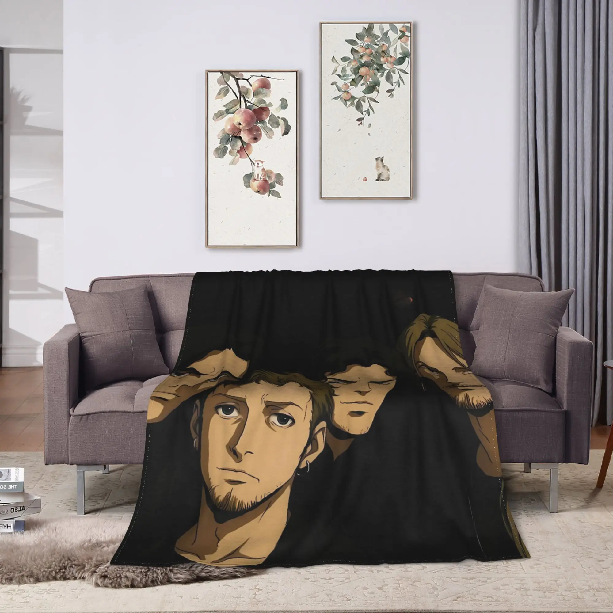 Rock Band Alice in Chains Warm Blanket  Airplane Travel Plush Bedding Throws Novelty Couch Chair Flannel Bedspread Bed Cover