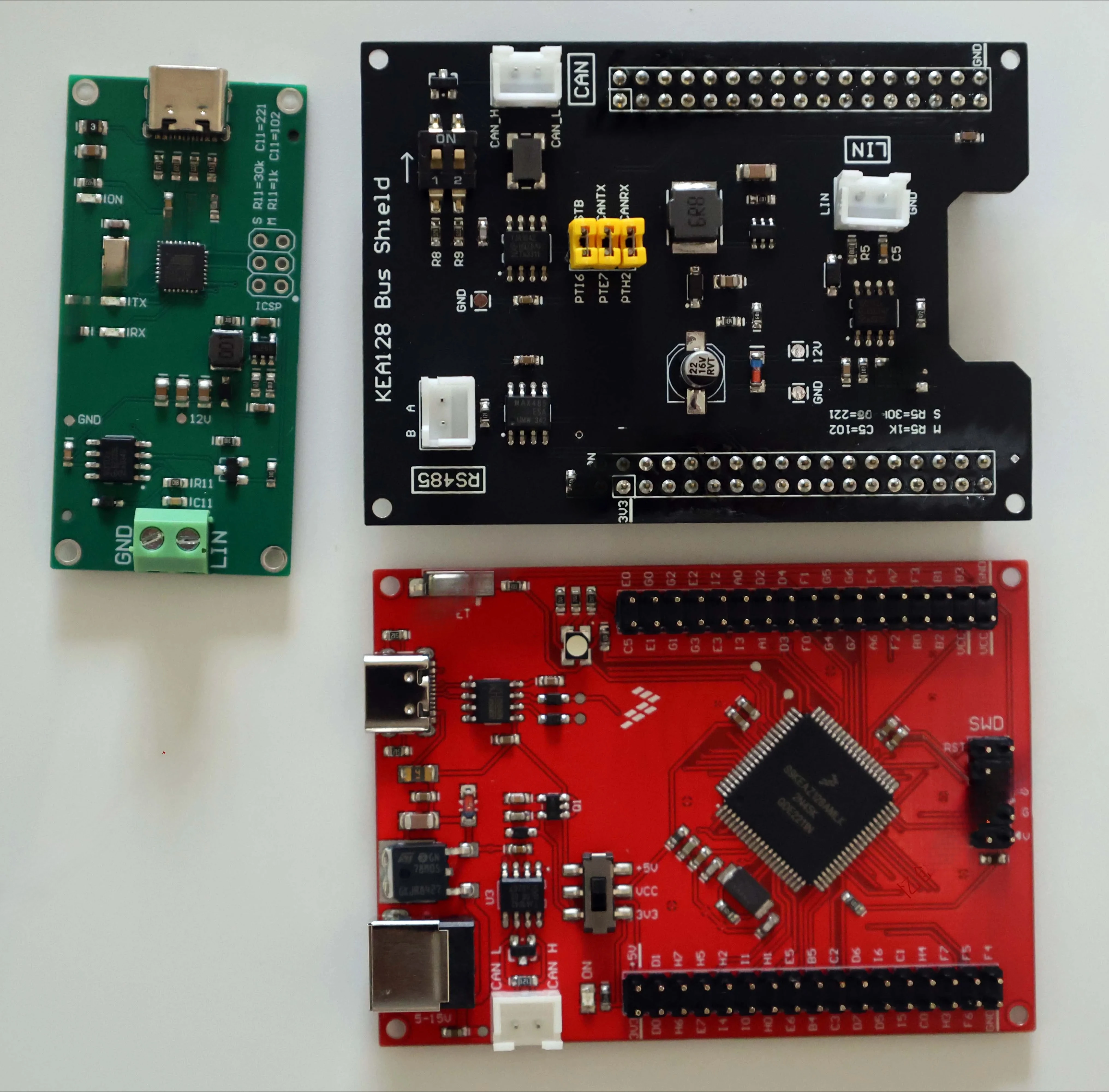 KEA128 Development Board CAN LIN RS485 Bus Expansion Board/KEA64