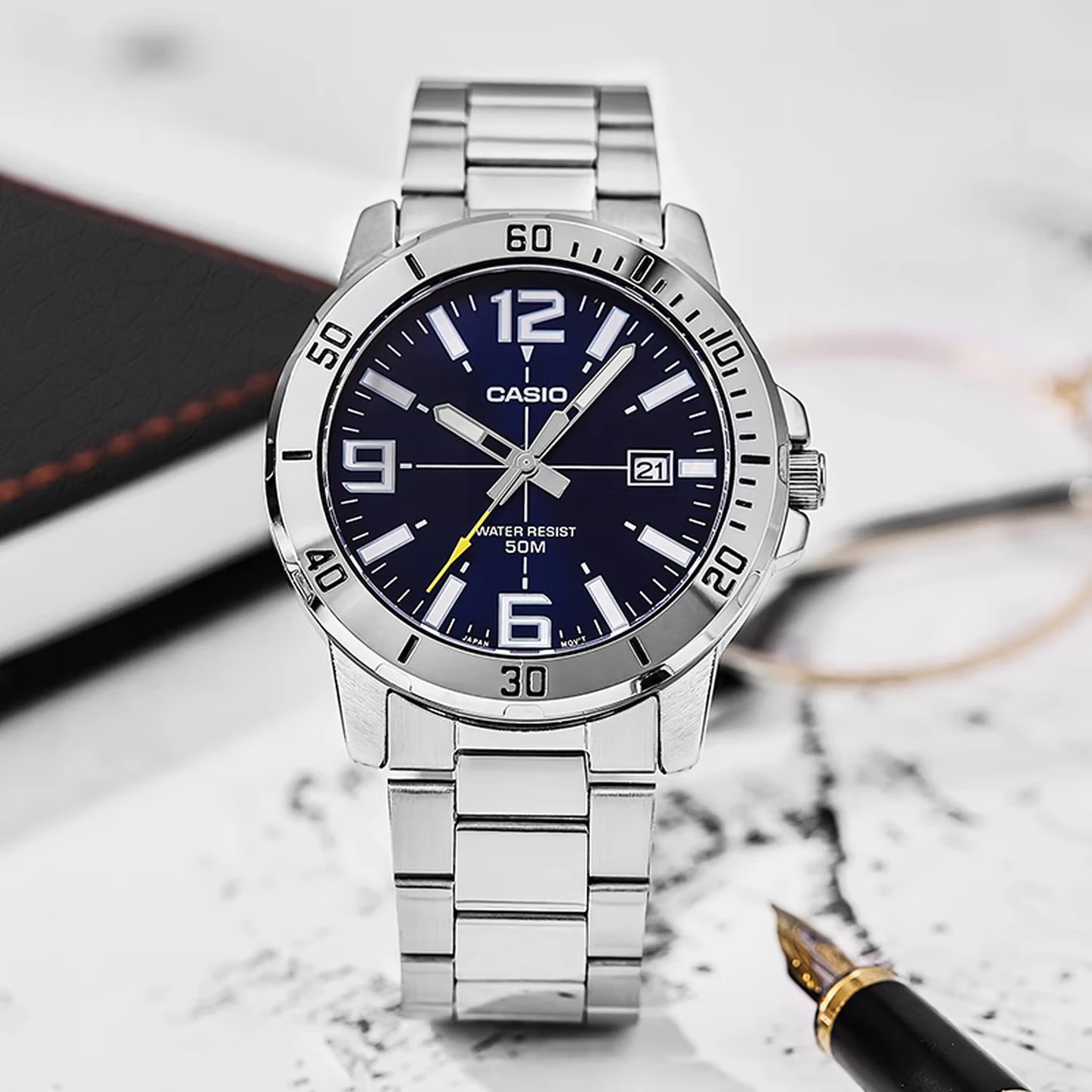 카시오 MTP‑VD01D 남성용 아날로그 쿼츠 시계 | - Smartwatch Casio Watches For Men 리뷰 및 가격