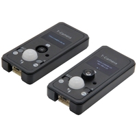 For TTGO T-Camera ESP32 WROVER & PSRAM Camera Module Black PVC Case / Soft Rubber Sleeve 896C