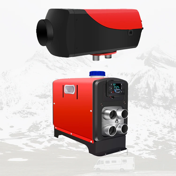 2024 Most Popular All-in-One Aluminum Style Vertical RV Heater Camper Van Fuel Heater For Caravans In China