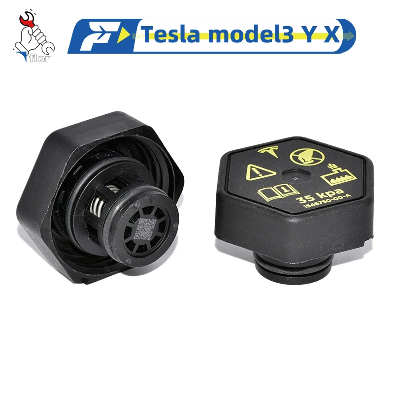 

For Tesla model3 Y X Engine Antifreeze Auxiliary Reservoir Tank Cap Replacement Accessory