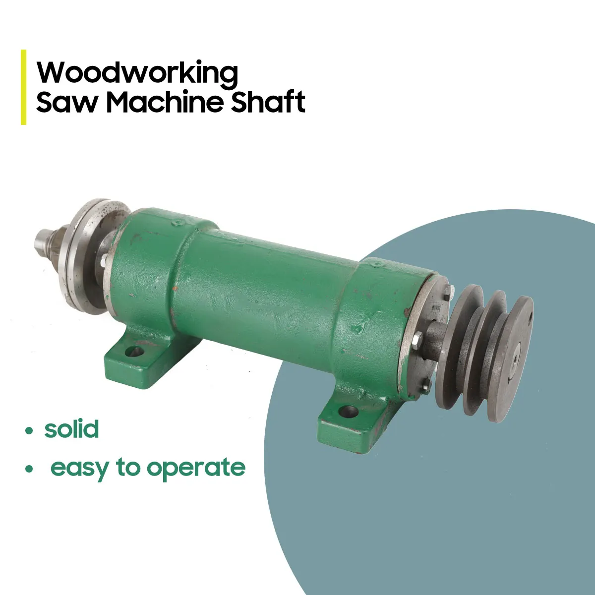 Mesin Pertukangan Gergaji Meja 206 Mesin Gergaji Rakitan Poros Mesin Pertukangan Spindel Gergaji Meja Dorong Poros Gergaji Bundar