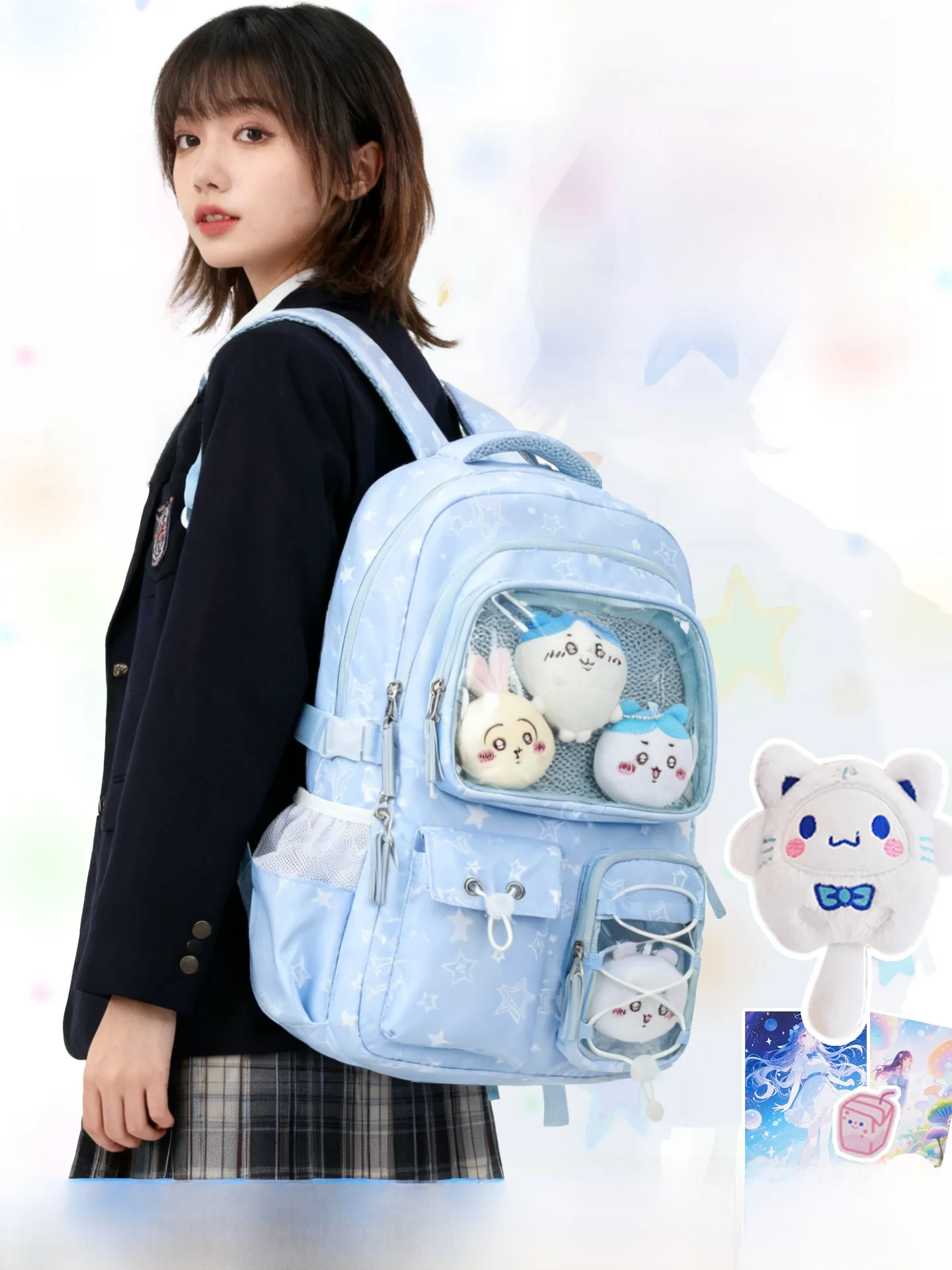 large-capaci-bapa-for-girls-middle-and-primary-school-students-2026-new-sle-alluring-stars-anti-exhaustion-spine-prot