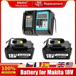 Batterie lithium-ion aste pour Makita, BL1860, BL1840, BL1850, BL1830, BL LXT, outil électrique d'origine, 6,0 Ah, 18V