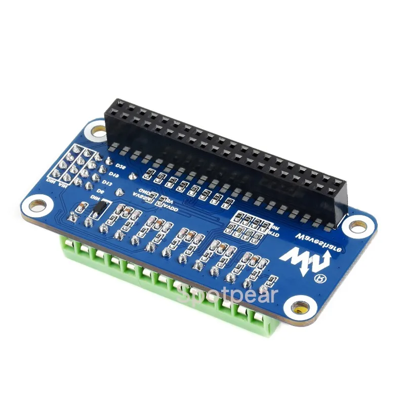 Raspberry Pi high-precision AD analog-to-digital expansion board 10-channel 32-bit high-precision analog-to-digital converter