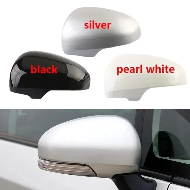 Auto Outside Rearview Wing Door Side Mirror Cover Cap Shell Housing For Toyota Prius Plus 2011-2020 Mark X Reiz 2009-2012