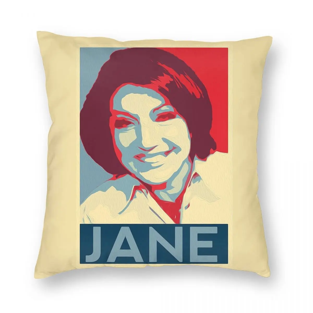 Jane Mcdonald Funda de almohada cuadrada Funda de almohada Cojín Almohada para el hogar Dormitorio Coche