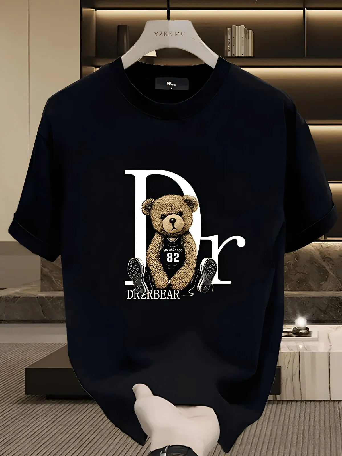 camiseta-de-trabalho-de-marca-luxuosa-em-promocao-algodao-masculina-e-feminina-verao-estilo-retro-solta-manga-curta-casual-confortavel-alta-qualidade