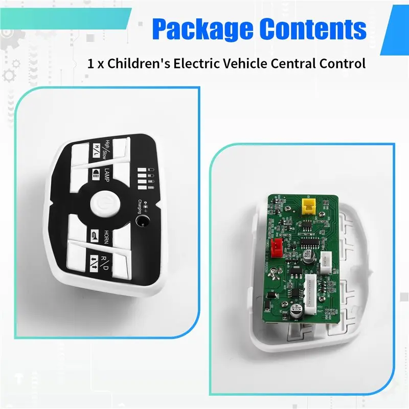 Central Control Stroller JR2158M Music Player Children' S Electric Vehicle Multifunctional Main Board Motherboard Part