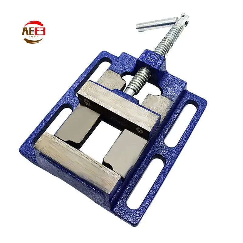 AEE3-3 Inch Drill Press Vise Milling Drilling Clamp Machine Vise Tool Workshop Tool Machine Tools Accessories Parts