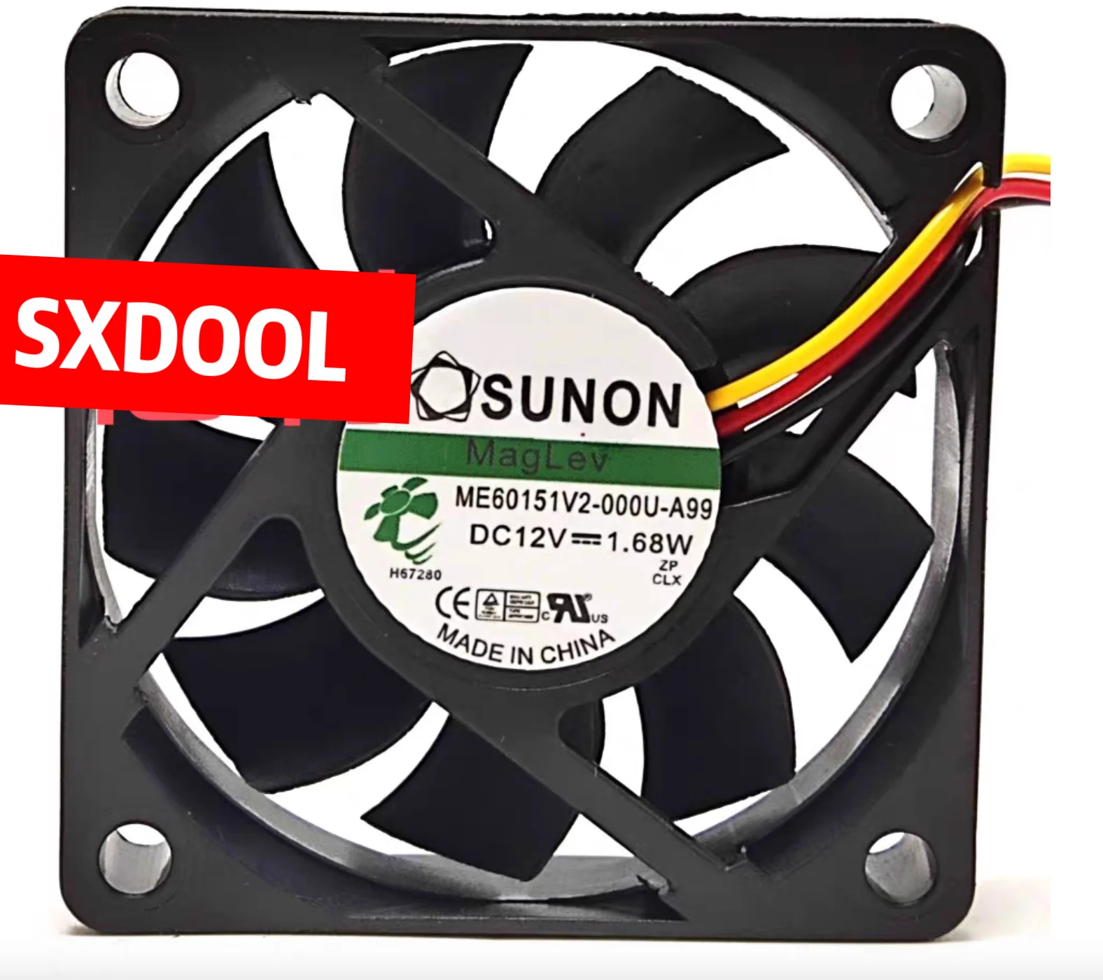

60mm SUNON Sunon ME60151V2-000U-A99 DC12V 1.68W Cooling Fan 3Lines