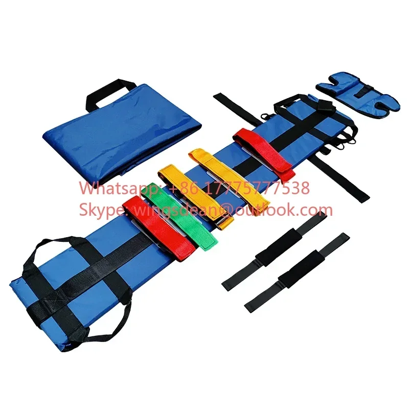 Emergency Rescue Spine Board Pediatric Immobilization Stretcher Device