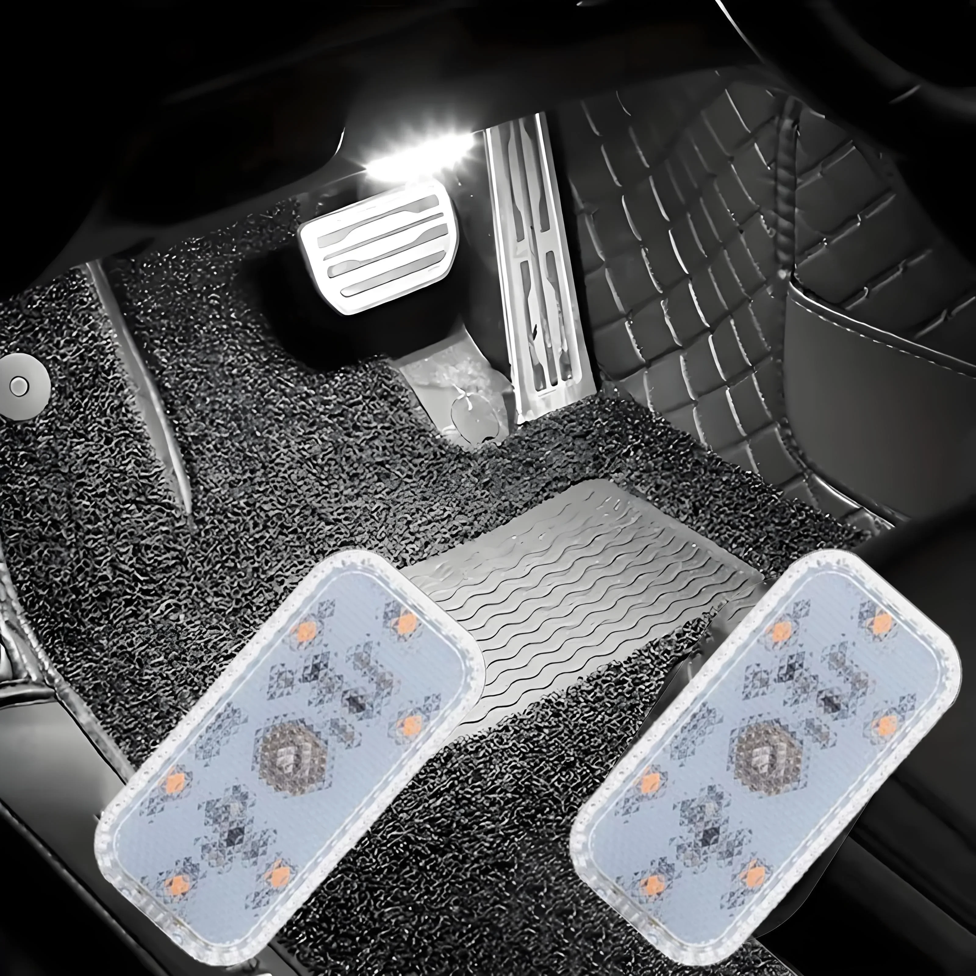 Magnetic LED Touch Light Mini Wireless Car Interior Lighting Auto Roof Ceiling Reading Lamp for Car Interior Light USB Charging