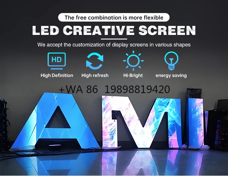 Spaceial  Word Spherical Shape LED Display Unique Creative Spherical View Shape Screen