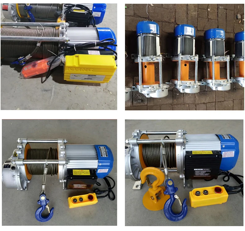 750kg 1000kg 2000kg Electric Hoist with 220v or 380v