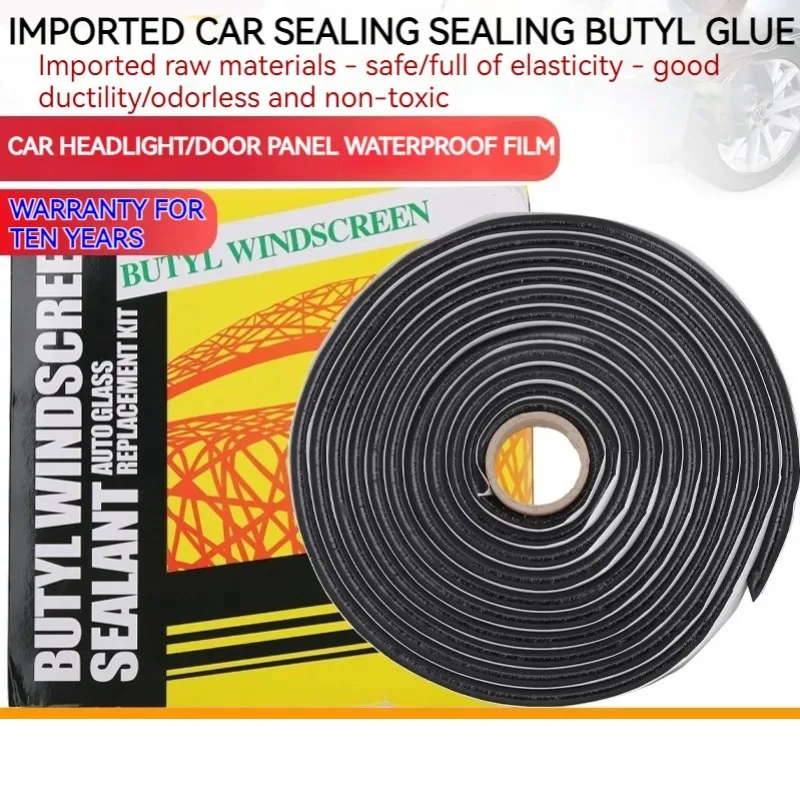 

Car Headlight Sealing Butyl Glue Waterproof Tape for Headlight Sealant Retrofit Reseal Hid Headlamp Taillight Shield Glue