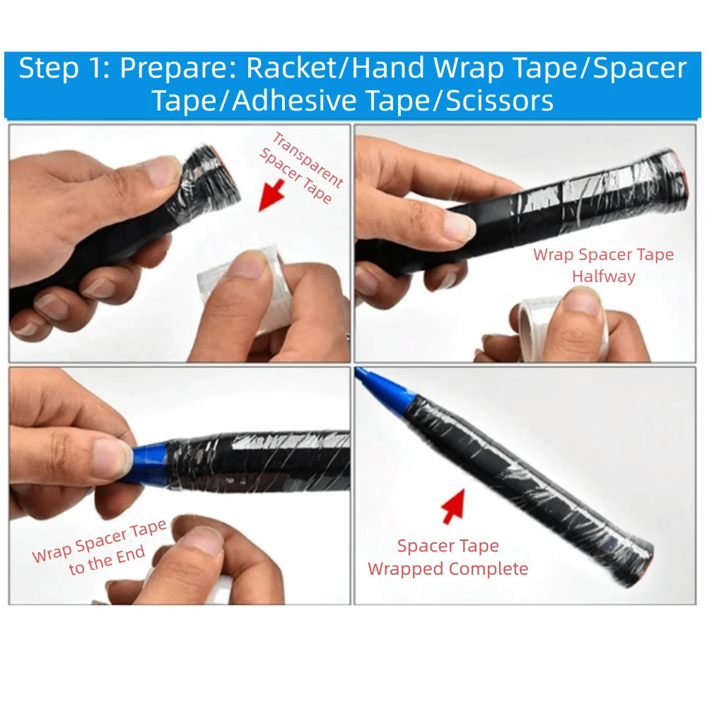 الملونة مضرب بدمنتون Overgrip المضادة للانزلاق امتصاص العرق الصيد رود التفاف حزام تنفس 10 متر طول منشفة التنس قبضة اليد