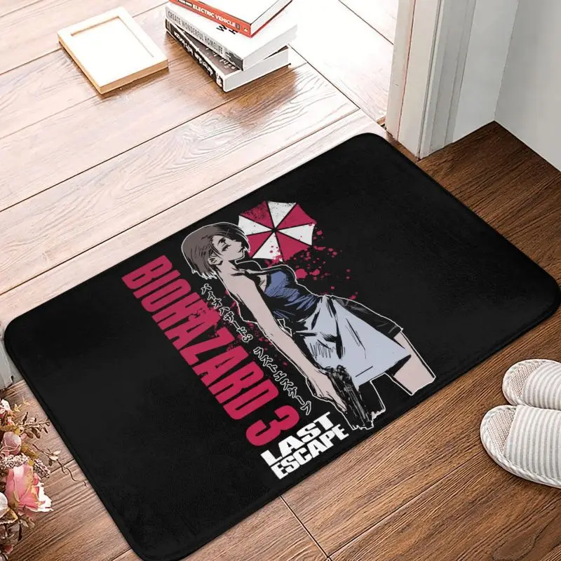 Funny Umbrella Corporations Corp Front Floor Door Entrance Mat Indoor Video Game Bathroom Kitchen Doormat Garage Carpet Rug