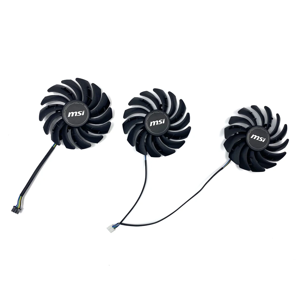 NEW Cooling Fan 87mm 4pin PLD09210S12HH For MSI RTX3090 3080 3070 3060 RTX3080TI 3070TI 3060TI Ventus 3X Gaming Graphics Fan