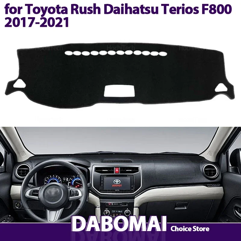 

Dashboard Cover Dash Board Mat Carpet Pad Shade Cape Blanket Car Accessories for Toyota Rush Daihatsu Terios F800 2017-2021