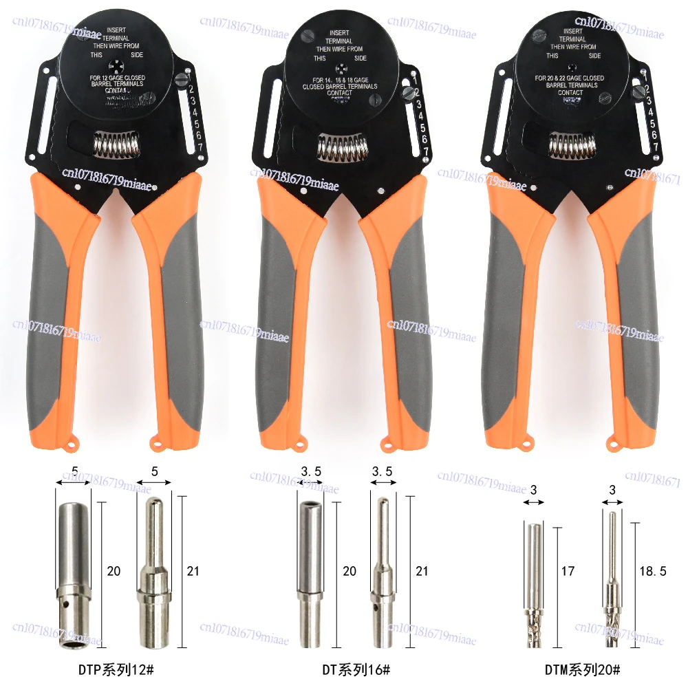 IWD-12/16/20 أدوات يدوية، كماشة تجعيد 4 نقاط كماشة تجعيد كماشة طرفية #3