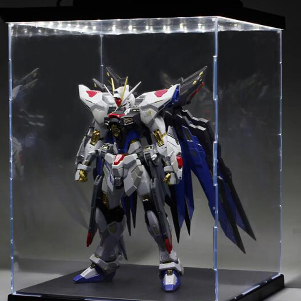 Clear Acrylic Display Box Case High-quality Dustproof Stackable Display Plastic Storage for Figurines