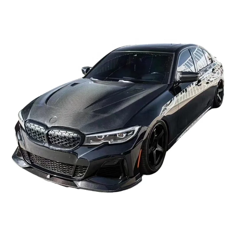 

Carbon Fiber Fibre Front Engine Bonnet Hood For BMW 3 Series G20 M340I