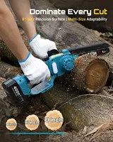 SEESII Polesaw High Branch Saw Cordless 8'' Electric Chainsaw with 3M Extension Pole for Tree Trimming Limb Cutter Pruner 7