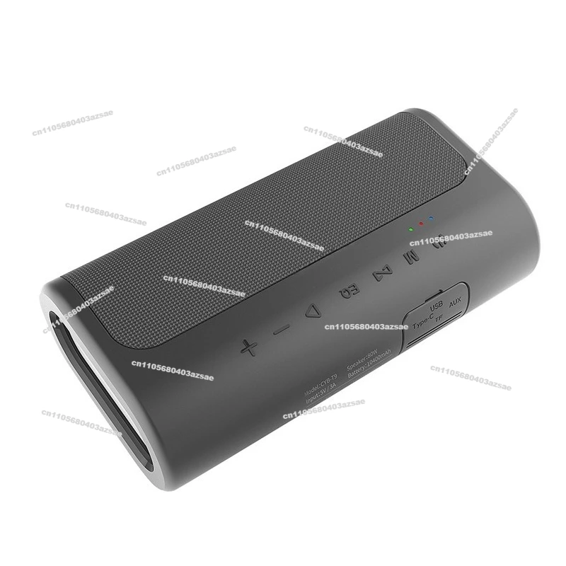 Subwoofer 80W Wireless Bluetooth Desktop Speaker Outdoor Portable High-power Plug-in Card Speaker