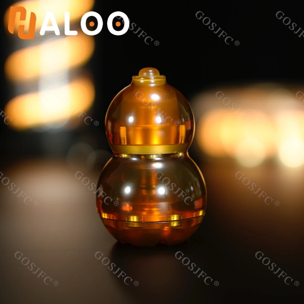 HALOOPLAYER Mini calabaza PEI PMMA levitación magnética Fidget Spinner moneda háptica juguete para aliviar el estrés juguetes para adultos novedad juguete