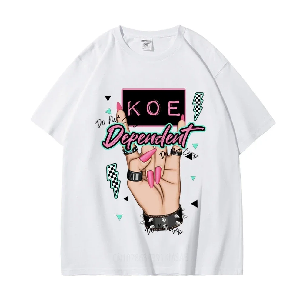 Limited Koe Wetzel Design Graphic T Shirts Men Women Fashion Hip Hop Short Sleeve T-shirt Street Harajuku Oversized T-shirts