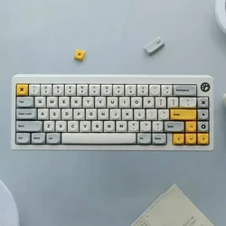 MA Profile Heavy Industrial Keycaps Set PBT Dye Sublimation Keycap 125 Keys For MX Switch Mechanical Gaming Keyboard