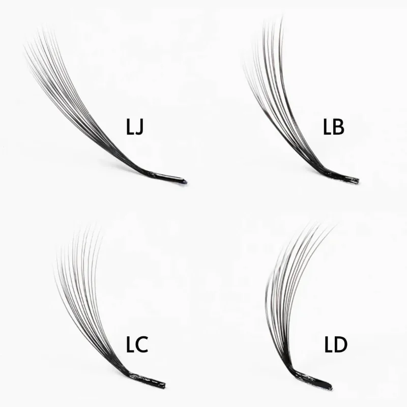 SENSE LASHES 16 Rows Mixed Tray New Generation LJ/LB/LC/LD Curl Cashmere Volume Eyelash Extensions
