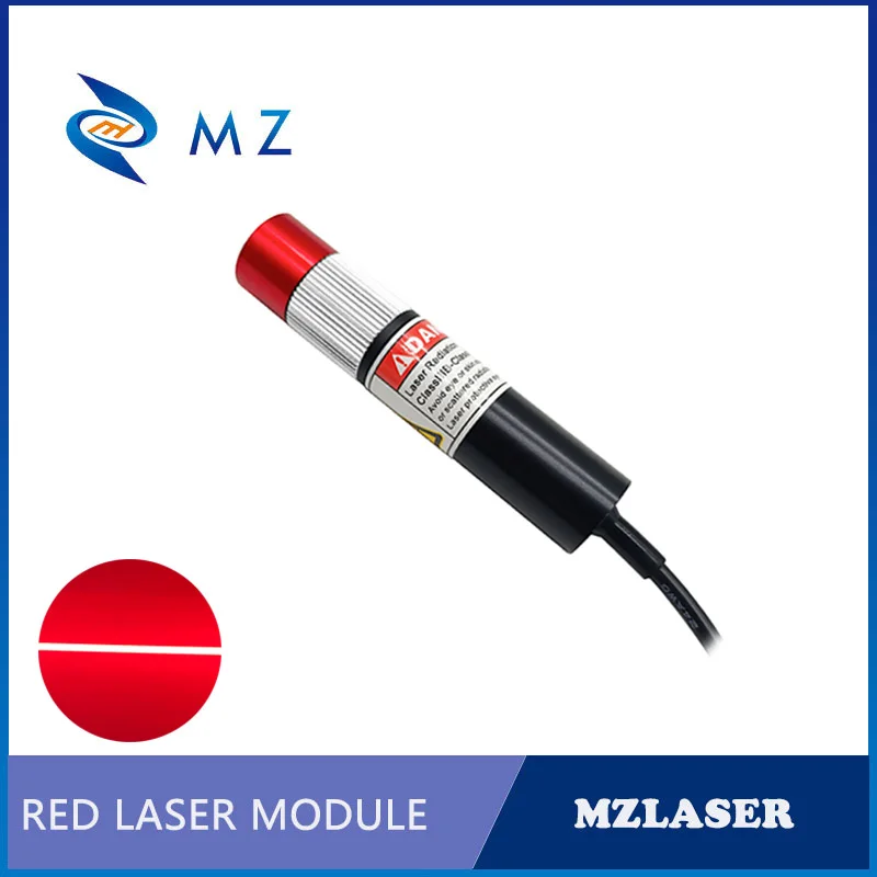 Imagem -03 - Industrial Grade Linha Vermelha Módulo Laser Compacto Ajustável Focagem D16 mm 638nm 50mw 110 Graus Ttl Pwm