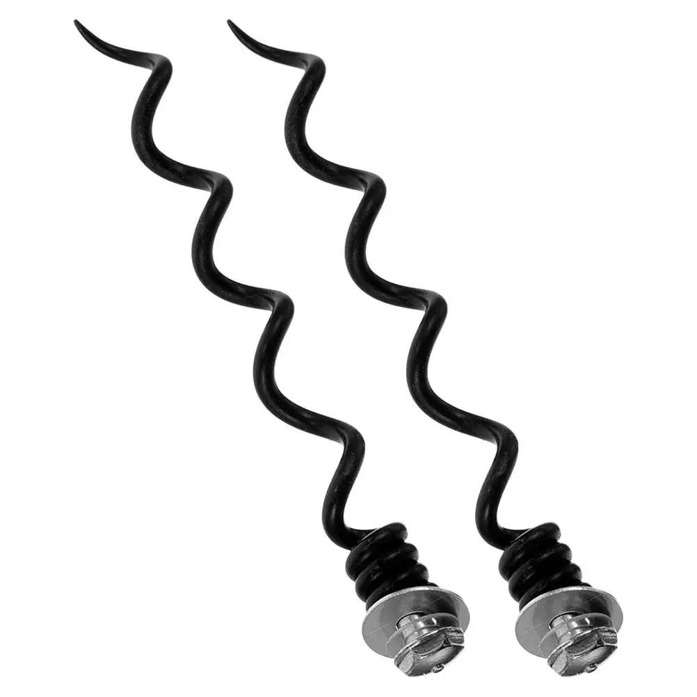 

2 Pcs Goose Head Bottle Opener Metal Spiral Bit for Wine Repair Corkscrew Repairing Part