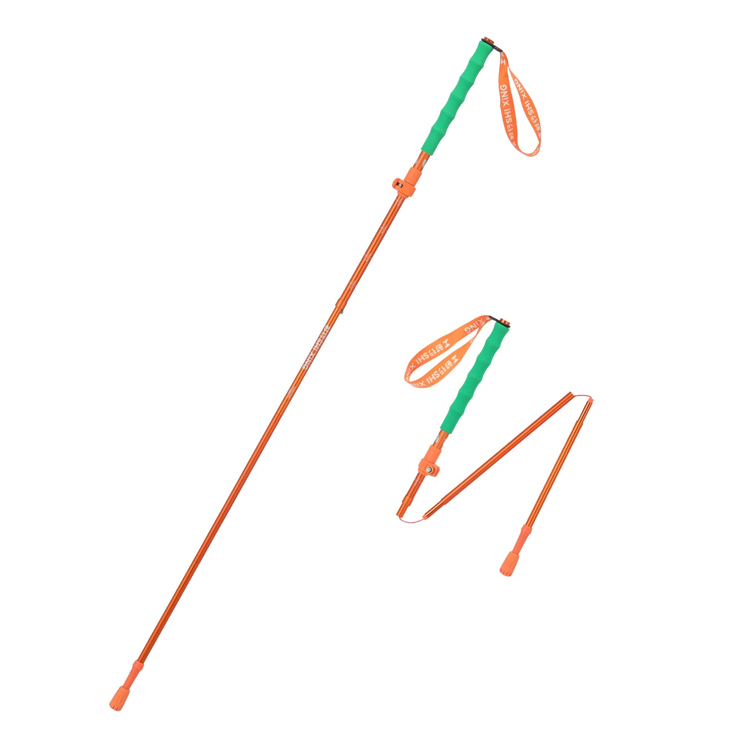 

Hiking Pole Aluminum Alloy Folded 35cm Lightweight Portable Outdoor Hiking Cross-country Running Walking Sticks