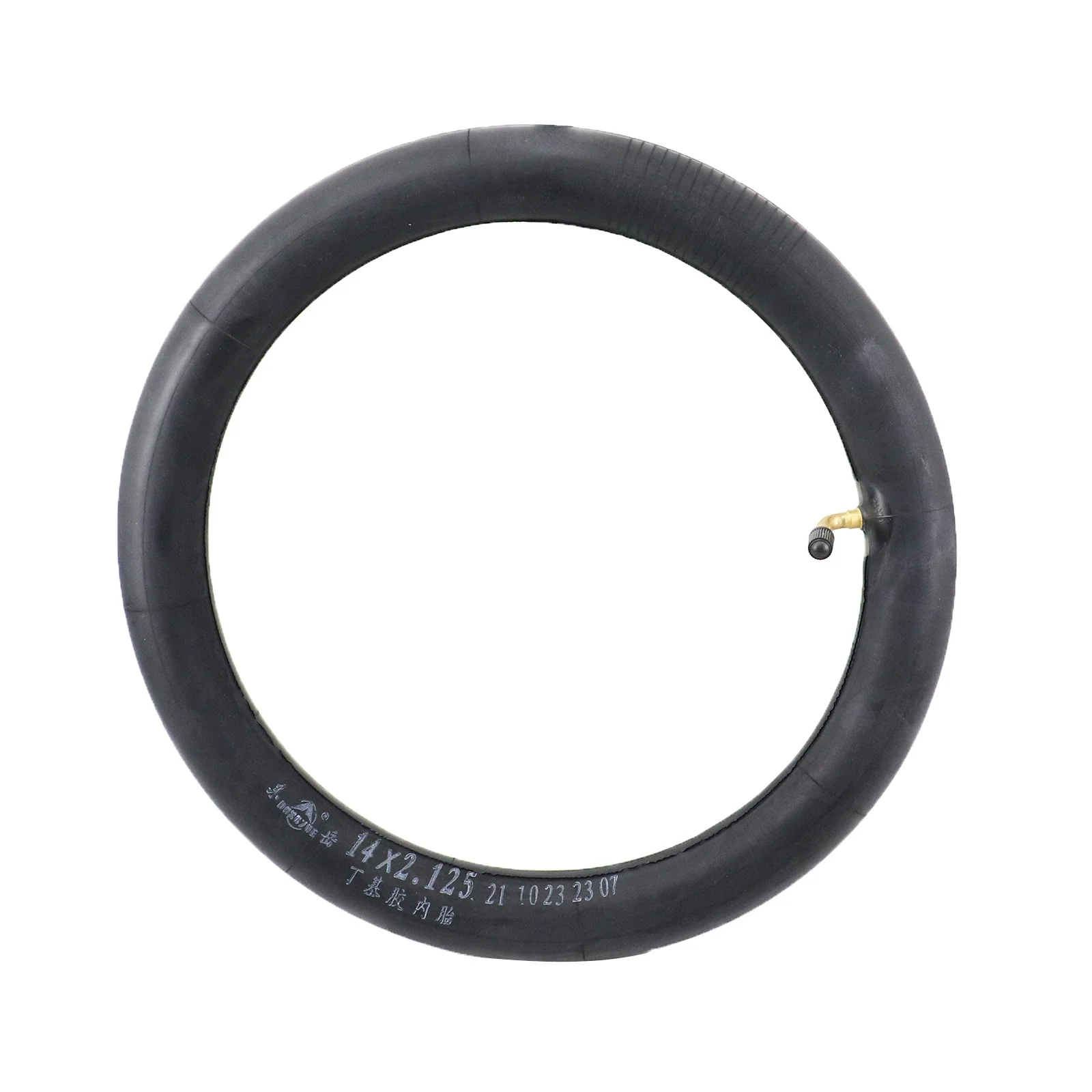 14 Inch 14x2.125 Butyl Rubber Inner Tube With A Bent Valve Stem For Electric Bicycle E-Bike Scooters Tires Bike Parts Accessory