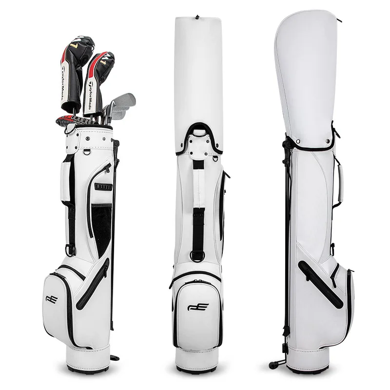 PLAYEAGLE Golf Stand Bag Holds 7 Clubs Lightweight Nylon with Stand