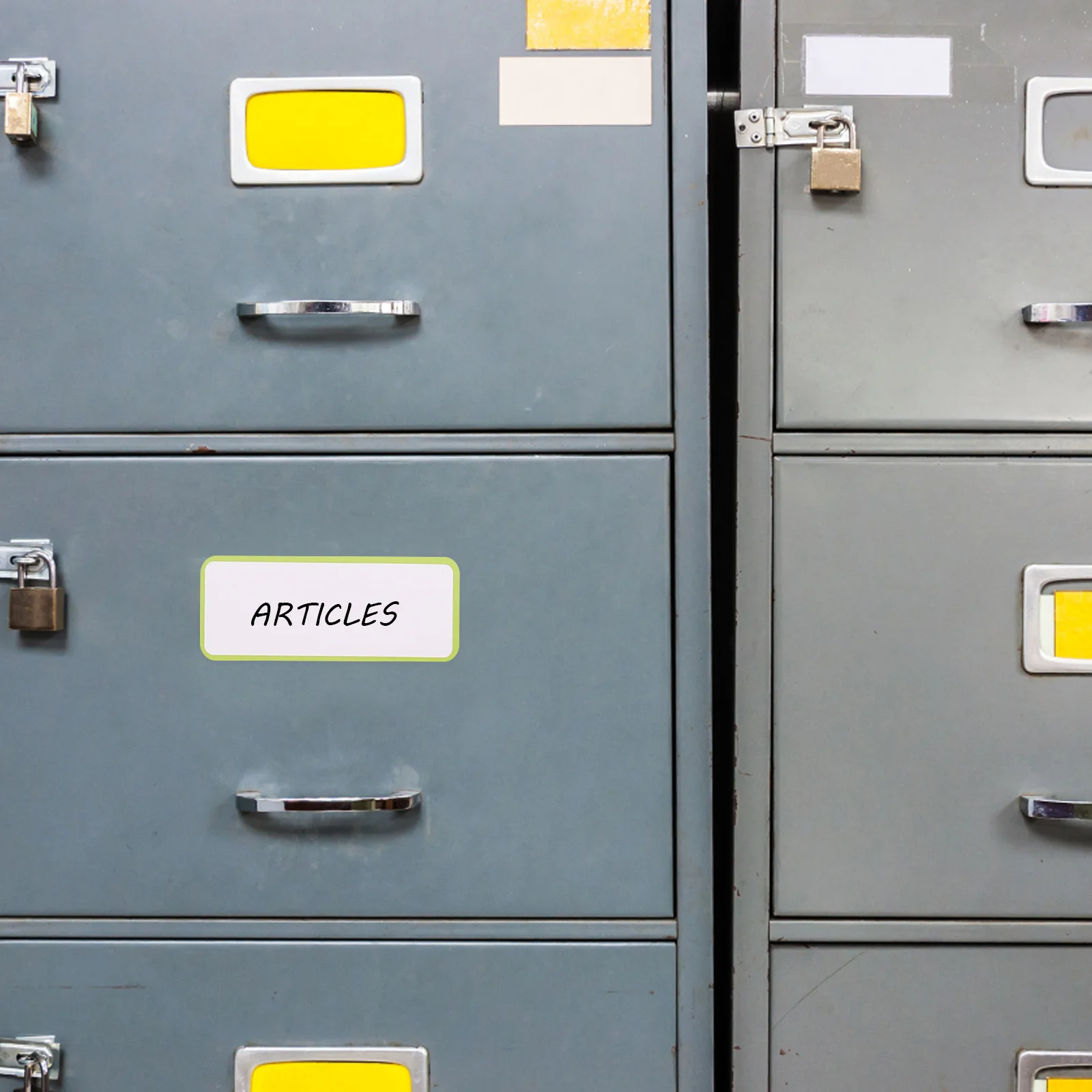 60pcs Magnetic Dry Erase Labels Reusable Erasable Name Tags For Cabinets Whiteboards School Home Magnetic Sticky