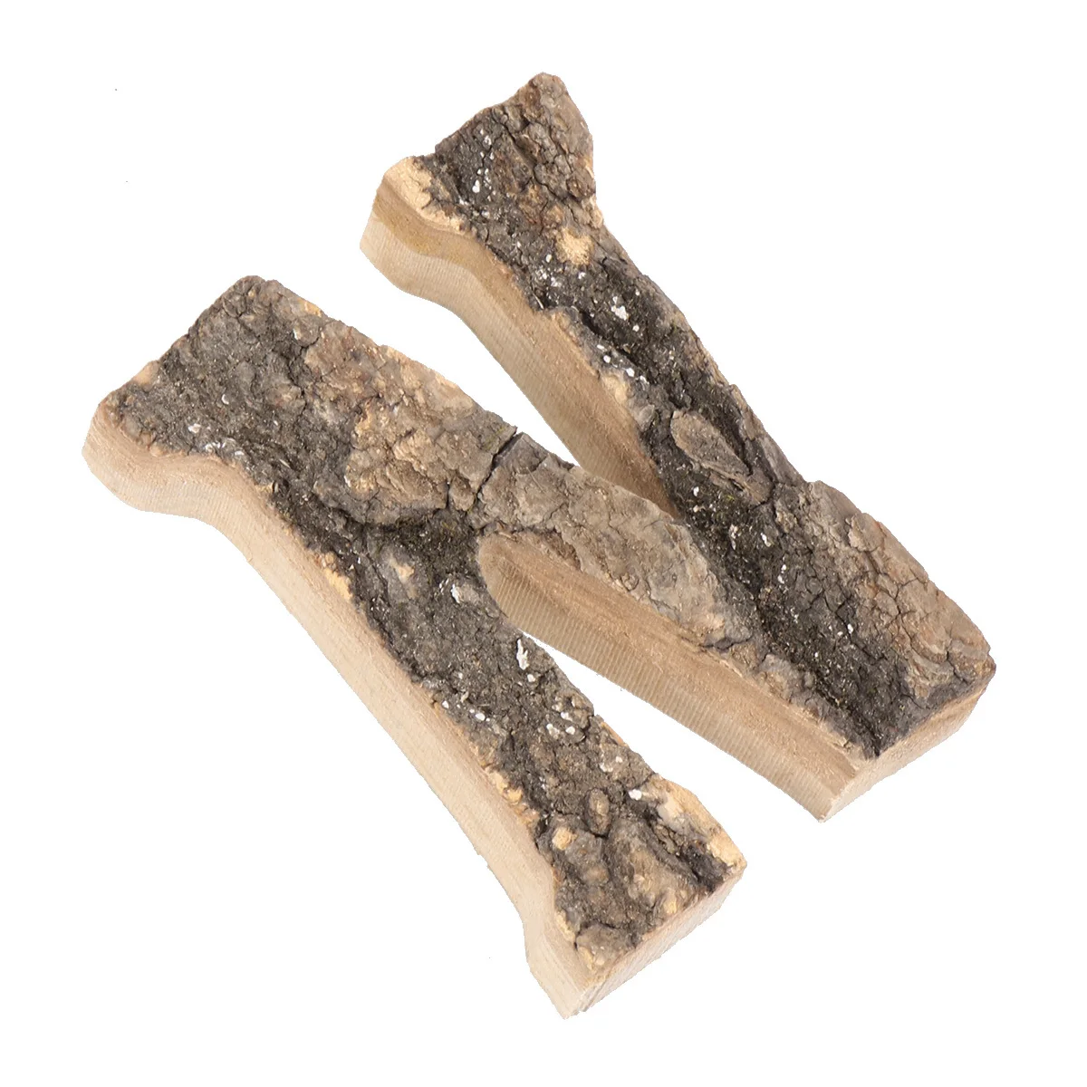 1 قطعة نمط لحاء شجرة الإنجليزية رسالة زخرفة خشبية خمر المنزل عباءة كونترتوب زخرفة شجرة النباح حلية #4