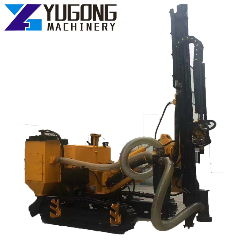 YG-150T Dust Collecting DTH Drilling Rig Crawler Rigs Air Track Sale DTH Drilling Rig For Blast Rock