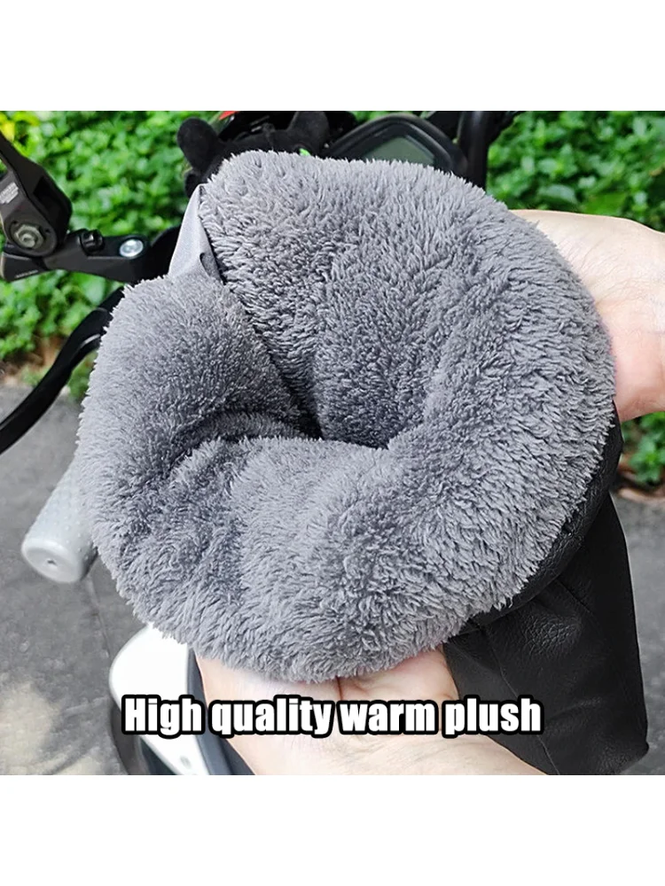 AliExpress NONE Motorcycle Handlebar Muffs Winter Equipment Mitts Warmer Gloves Waterproof Handmuffs Bicycle Handle Cover Hand Covers Warmers