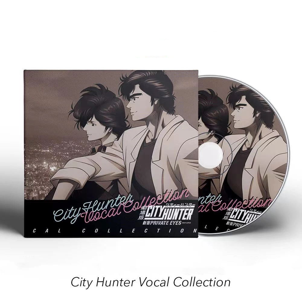 Anime City Hunter Kamiya Akira Music CD Sound Collection Z Dramatic OST Album Music Record Cosplay Walkman Car Soundtracks Box