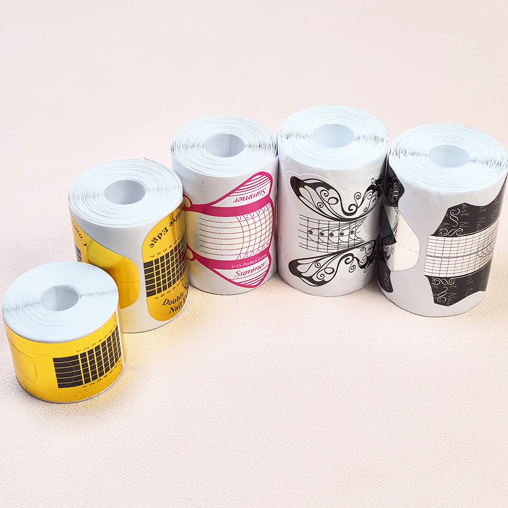 50/100 pçs formas de unhas para extensão dicas de forma de unhas francesas estender acessórios de unhas tudo para ferramentas de manicure